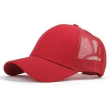 Load image into Gallery viewer, New Elegant Glitter Ponytail Baseball Caps Sequins Shining High Quality Fashionable Cap For Womens Messy Bun Adjustable Snapback Hip Hop Hat