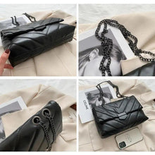 Load image into Gallery viewer, New Famous Casual Chain Crossbody Bags For Women Fashion Simple Shoulder Bag, Designer Handbags PU Leather Messenger Bags For Ladies