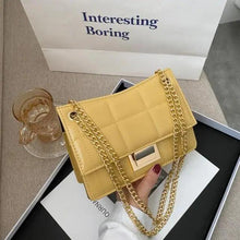 Load image into Gallery viewer, New Fancy Chain Strap Shoulder Bags for Women Summer Fashion Crossbody Bags PU Leather Lady Purses and Handbags