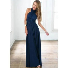 Load image into Gallery viewer, New Fashion Boho Women Multiway Wrap Convertible Maxi Club Red Dress Bandage Long Dress Party Dresses For Women