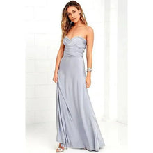 Load image into Gallery viewer, New Fashion Boho Women Multiway Wrap Convertible Maxi Club Red Dress Bandage Long Dress Party Dresses For Women