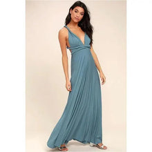 Load image into Gallery viewer, New Fashion Boho Women Multiway Wrap Convertible Maxi Club Red Dress Bandage Long Dress Party Dresses For Women