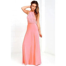Load image into Gallery viewer, New Fashion Boho Women Multiway Wrap Convertible Maxi Club Red Dress Bandage Long Dress Party Dresses For Women