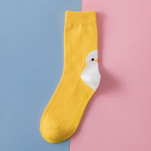 Load image into Gallery viewer, New Fashion Cartoon Socks Animal Print Ducks Cute Socks Cute Pure Cotton Short Socks Funny Duck Casual Socks For Men And Women