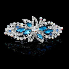 Load image into Gallery viewer, New Fashion Rhinestone Hairpin for Women Banana Clip Bow Girls Hair Clip Elegant Ladies Barrettes Hear Accessories