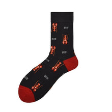 Load image into Gallery viewer, New Fashion Socks Shark Dinosaur Tiger Bear Dog Pattern Long Tube Happy Novelty Skateboarding Cycling Leisure Fun Unisex Crew Socks For Men And Women