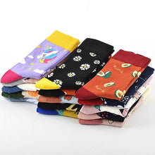 Load image into Gallery viewer, New Fashion Socks Shark Dinosaur Tiger Bear Dog Pattern Long Tube Happy Novelty Skateboarding Cycling Leisure Fun Unisex Crew Socks For Men And Women