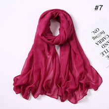 Load image into Gallery viewer, New Fashion Soft Cotton Elegant Viscose Scarf Ladies Scarf Shawls Lightweight Elegant Wraps Muslim Hijab scarf scarves For Women