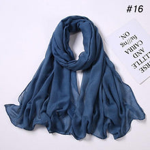 Load image into Gallery viewer, New Fashion Soft Cotton Elegant Viscose Scarf Ladies Scarf Shawls Lightweight Elegant Wraps Muslim Hijab scarf scarves For Women