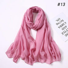 Load image into Gallery viewer, New Fashion Soft Cotton Elegant Viscose Scarf Ladies Scarf Shawls Lightweight Elegant Wraps Muslim Hijab scarf scarves For Women