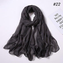 Load image into Gallery viewer, New Fashion Soft Cotton Elegant Viscose Scarf Ladies Scarf Shawls Lightweight Elegant Wraps Muslim Hijab scarf scarves For Women