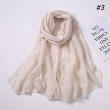 Load image into Gallery viewer, New Fashion Soft Cotton Elegant Viscose Scarf Ladies Scarf Shawls Lightweight Elegant Wraps Muslim Hijab scarf scarves For Women