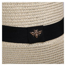 Load image into Gallery viewer, New Fashion Straw Hat Outdoor Leisure Sun Hat Women's Sun Hats UV Protection Large Wide Brim Hat Women Packable Sun Hat for Women Straw Hats Summer Beach Hat Ladies Wild Hats Straw Hat For Women