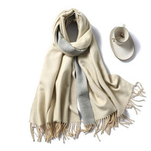 Load image into Gallery viewer, New Fashion Winter Soft Thick Warm Colorful Cashmere Scarf Elegant Escharpe Shawls Scarf Shawls Wraps Lightweight Lady Solid Scarves Fashion Tassels Blanket For Women