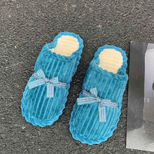 Load image into Gallery viewer, New Fashion Winter Warm Cotton Slippers Women Men Home Shoes Simple Non-slip Cotton House Slippers Cozy Memory Foam Washable For Summer Bedroom