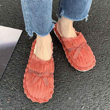 Load image into Gallery viewer, New Fashion Winter Warm Cotton Slippers Women Men Home Shoes Simple Non-slip Cotton House Slippers Cozy Memory Foam Washable For Summer Bedroom