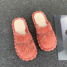 Load image into Gallery viewer, New Fashion Winter Warm Cotton Slippers Women Men Home Shoes Simple Non-slip Cotton House Slippers Cozy Memory Foam Washable For Summer Bedroom