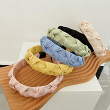 Load image into Gallery viewer, Women Hair Accessories Wide Side Flower Hairband Casual Soft Hair Hoop Quality Headband Gorgeous Hair Accessories For Women