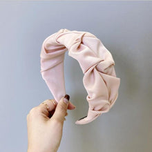 Load image into Gallery viewer, Women Hair Accessories Wide Side Flower Hairband Casual Soft Hair Hoop Quality Headband Gorgeous Hair Accessories For Women