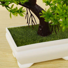 Load image into Gallery viewer, New Festival Potted Simulation Decorative Bonsai Home Office Pine Tree Gift Ornament Lifelike Accessory Artificial Bonsai Artificial Bonsai Tree Fake Greenery for Home Office Desk Wall Book Shelf Decor Room Decor