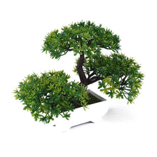 Load image into Gallery viewer, New Festival Potted Simulation Decorative Bonsai Home Office Pine Tree Gift Ornament Lifelike Accessory Artificial Bonsai Artificial Bonsai Tree Fake Greenery for Home Office Desk Wall Book Shelf Decor Room Decor