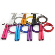 Load image into Gallery viewer, New Fitness Jump Ropes Heavy Steel Wire Speed Jump Rope Weighted Skipping Rope With 360 Degree Ball Bearing And Aluminum Alloy Non-Slip Handle Rope For Training Fitness Home Exercises