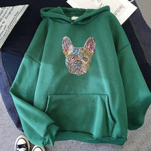 Load image into Gallery viewer, New French Bulldog Hoodies Oversized Cute Dog Print Sweatshirt Funny Graphic Unisex Fashion Hoodie Streetwear Female Hooded Cute Dog Print Sweatshirt Funny Graphic Unisex Fashion Hoodie