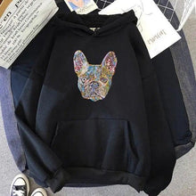 Load image into Gallery viewer, New French Bulldog Hoodies Oversized Cute Dog Print Sweatshirt Funny Graphic Unisex Fashion Hoodie Streetwear Female Hooded Cute Dog Print Sweatshirt Funny Graphic Unisex Fashion Hoodie