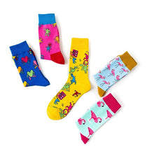 Load image into Gallery viewer, New Funny Women Fashion Harajuku Colorful Socks Cute Art Egg Series Personality Cotton Female socks Novelty Cotton Socks For Men And Women