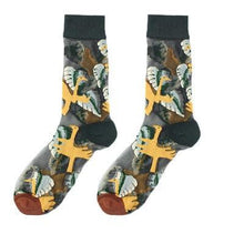 Load image into Gallery viewer, New Girls Cute Cartoon Fruits Sheer Kawaii Lady Women Summer Fall Avocado Lemon Pineapple Cherry Jacquard Socks For Women