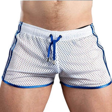 Load image into Gallery viewer, New Gym Men's Sport Running Shorts Quick Dry grid Workout Short Pants GYM Wear Men Soccer Tennis Training Beach Swim Shorts Men's Boxer Shorts Ice Silk Mesh Underwear Breathable Basic Boxer Briefs Underpants Sports Shorts