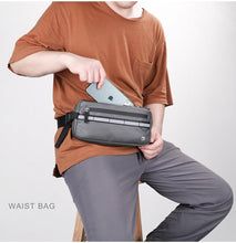 Load image into Gallery viewer, New Handlebar Bag Bicycle Bags Frame Pannier Bag Waterproof Multifunction Portable Shoulder Bag Bike Accessories Multifunction Bike Handlebar Bag Front Bicycle Frame Bag Waterproof Shoulder Bag Handbag Waist Bag
