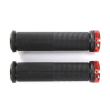 Load image into Gallery viewer, New Handlebar Cover Grips Rubber Soft Anti-Skid Cycling Bike Grips Mountain Road Bike Lock On Handle End Grips Handlebar Lockable Mountain Antiskid Shockproof Aluminum Alloy Locking Ring Comfy Soft TPR Rubber Handlebar