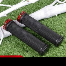 Load image into Gallery viewer, New Handlebar Cover Grips Rubber Soft Anti-Skid Cycling Bike Grips Mountain Road Bike Lock On Handle End Grips Handlebar Lockable Mountain Antiskid Shockproof Aluminum Alloy Locking Ring Comfy Soft TPR Rubber Handlebar