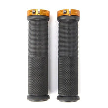Load image into Gallery viewer, New Handlebar Cover Grips Rubber Soft Anti-Skid Cycling Bike Grips Mountain Road Bike Lock On Handle End Grips Handlebar Lockable Mountain Antiskid Shockproof Aluminum Alloy Locking Ring Comfy Soft TPR Rubber Handlebar