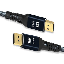 Load image into Gallery viewer, New HDR Resolution DisplayPort 2.0 Cable 16K 10K 80Gbps16K DisplayPort 2.0 Cable 10ft Supports 16K@60Hz 0K@60Hz 8K@60Hz 4K@165Hz 4K@144Hz 80Gbps Dynamic HDR Adapter For Video PC Laptop TV Monitor