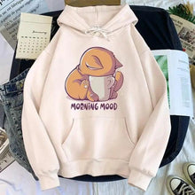Load image into Gallery viewer, New Hoody Cat Cartoon Print Woman Sweatshirt With Hooded Loose Women's Hoodie Fashion Female Clothes Fleece Hoodies Women Cute Fashion Sweatshirts Sweatshirts Hoodie For Teen Girls Hoodies