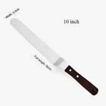 Load image into Gallery viewer, New Incredible 4/6/8/10 Inch Stainless Steel Cake Spatula Butter Cream Icing Frosting Knife Smoother Kitchen Pastry Cake Decoration Tools