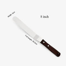 Load image into Gallery viewer, New Incredible 4/6/8/10 Inch Stainless Steel Cake Spatula Butter Cream Icing Frosting Knife Smoother Kitchen Pastry Cake Decoration Tools