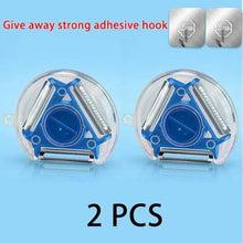 Load image into Gallery viewer, New Incredible Magic Trio Peeler Set Slicer Stainless Steel Peeler Shredder Cutter Multi Peel Blade Kitchen Tool