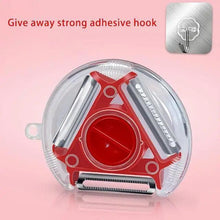 Load image into Gallery viewer, New Incredible Magic Trio Peeler Set Slicer Stainless Steel Peeler Shredder Cutter Multi Peel Blade Kitchen Tool