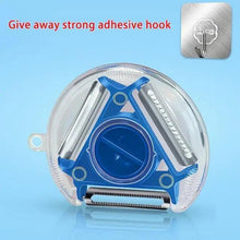 Load image into Gallery viewer, New Incredible Magic Trio Peeler Set Slicer Stainless Steel Peeler Shredder Cutter Multi Peel Blade Kitchen Tool