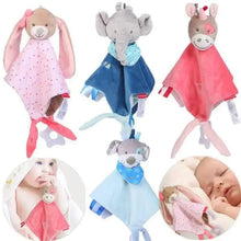Load image into Gallery viewer, New Incredible Stuffed Toys Soft Animal Rabitt Kids Toy Soothe Appease Towel Saliva Plush Toy for Sleep Pacify Toy Infants Newborn Doll Baby Toys 0 12 Months
