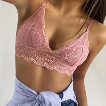 Load image into Gallery viewer, New Incredible Underwear For Women Sexy Bralette Unlined Lace Lingerie Bras Intimate Tops Push Up Bra For Female