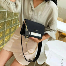 Load image into Gallery viewer, New Look Contrast Color Scrub Leather Crossbody Bags For Women And Girls Simple Chain Shoulder Bag , Purses And Handbags For Ladies