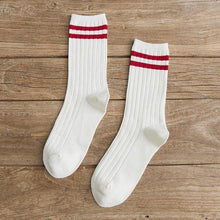 Load image into Gallery viewer, New Loose Solid Colors High School Girls Cute Socks Needles Knitting Cotton Scrunch Socks For Women