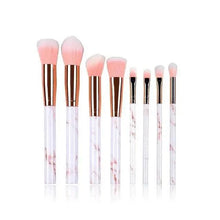 Load image into Gallery viewer, New Luxurious 12/8/5pcs Eye Lip Makeup Brushes Set Eyebrow Comb Eyelash Sponge Eyeshadow Silicone Face Mask Edge Control Brush Cosmetics