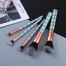 Load image into Gallery viewer, New Luxurious 12/8/5pcs Eye Lip Makeup Brushes Set Eyebrow Comb Eyelash Sponge Eyeshadow Silicone Face Mask Edge Control Brush Cosmetics