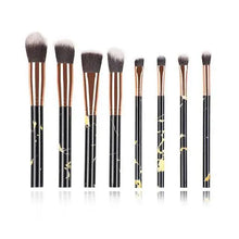 Load image into Gallery viewer, New Luxurious 12/8/5pcs Eye Lip Makeup Brushes Set Eyebrow Comb Eyelash Sponge Eyeshadow Silicone Face Mask Edge Control Brush Cosmetics