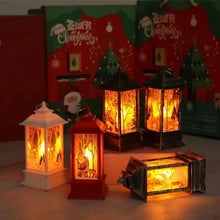 Load image into Gallery viewer, New Luxurious Christmas Ornament LED Lamp Desktop Hanging Santa Claus Elk Lantern Xmas Home Party Decoration Prop Lights Kids Gift